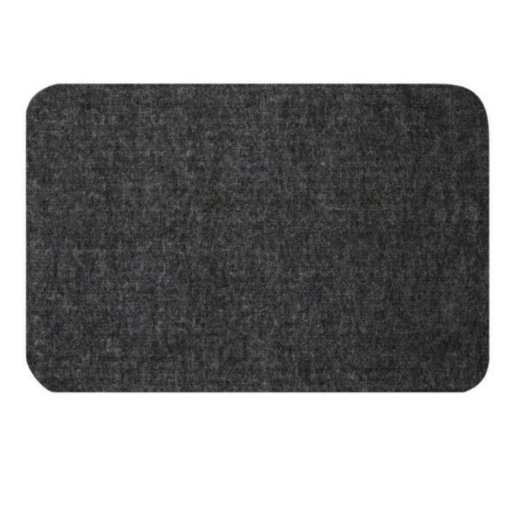 4 Small Door Mats‎ Area Rugs Black Reversible Floor Shoes Pet 24x16